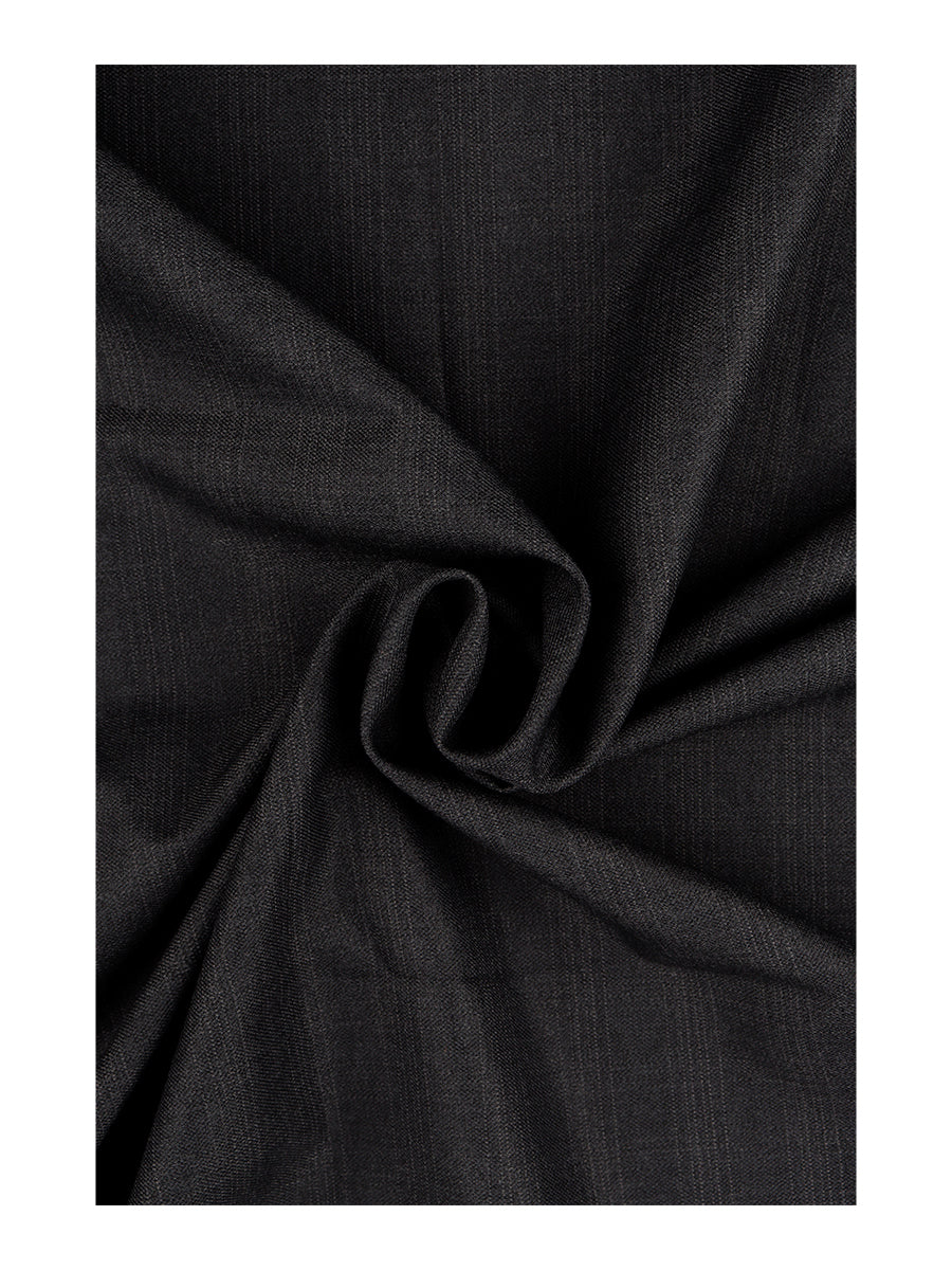 Cotton Denim Black Colour Plain Pants Fabric Enable Stertch-Zoom  view