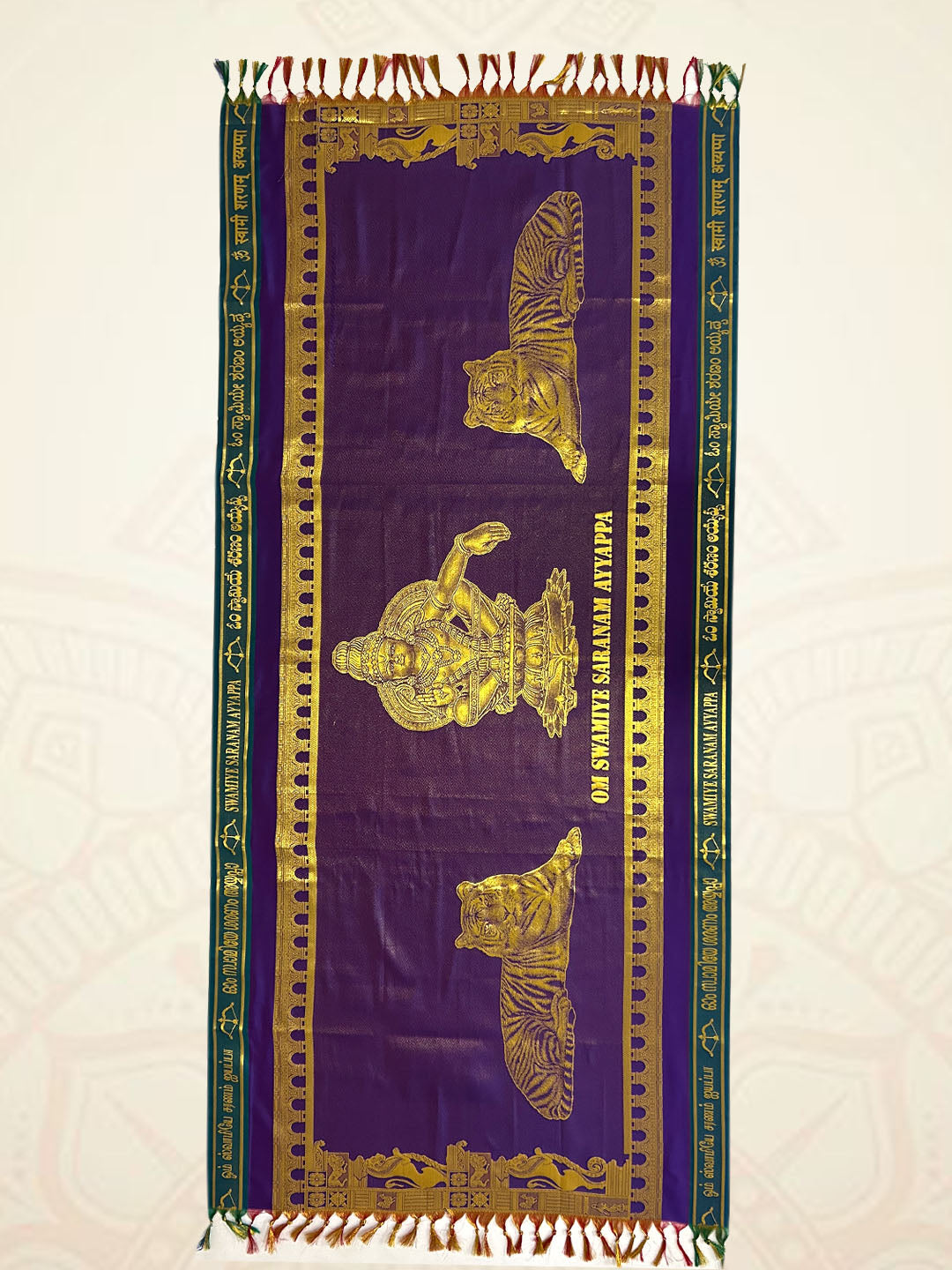 Art Silk Iyappan Ponnadai Shawl Assorted Colour 518