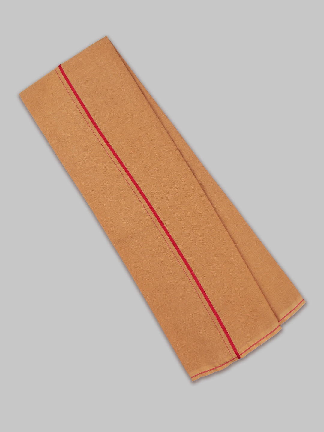 Devotional Kaavi Towel with Small Border Poojan (Pack of 2)