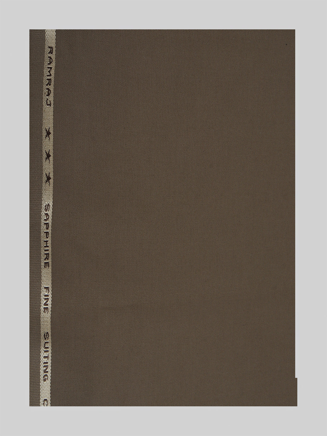 Cotton Plain Shirting & Suiting Set Uniform Khaki Safari