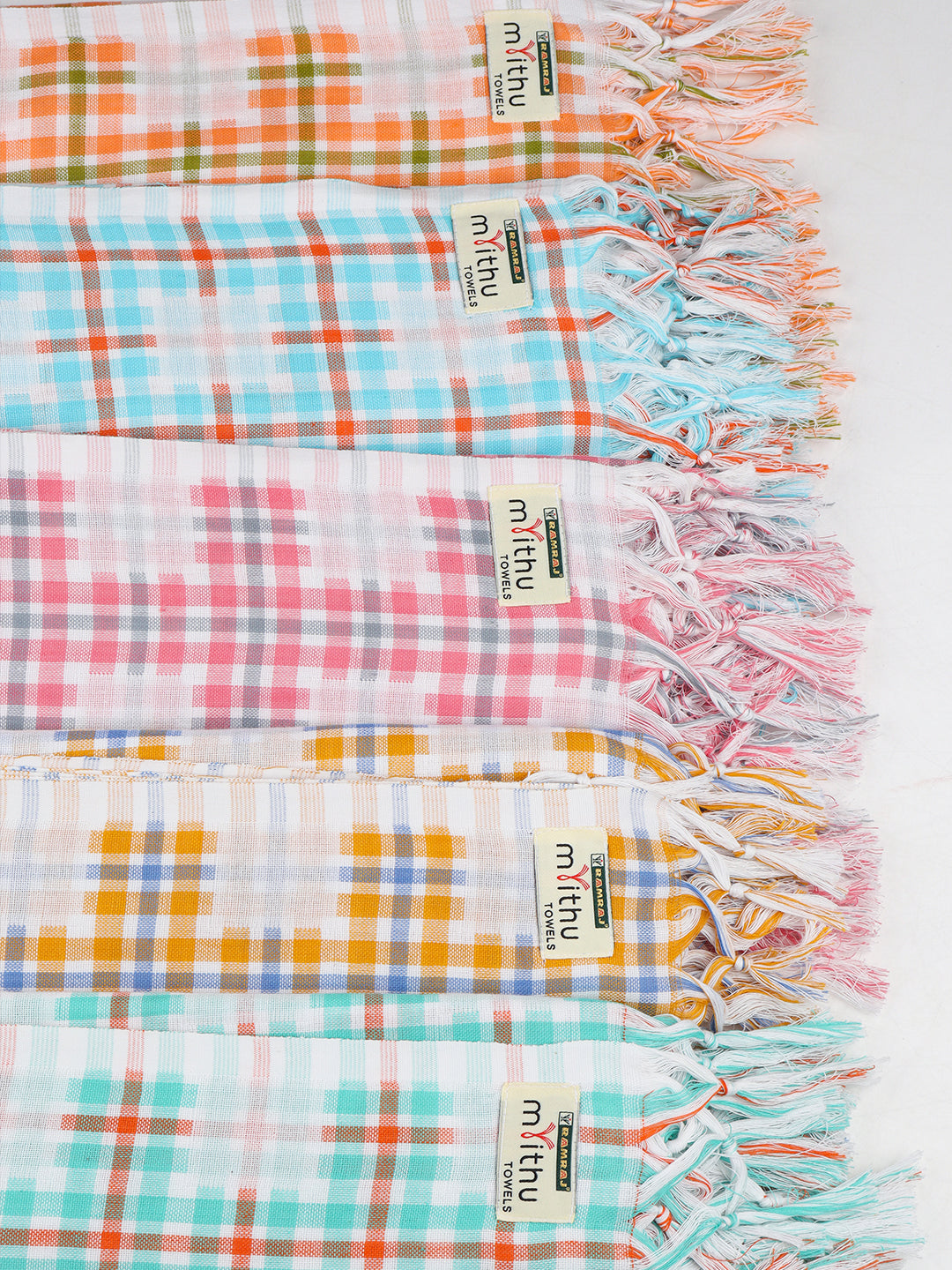 100% Cotton Bath Towel with Assorted Colour Twin Plus 896B