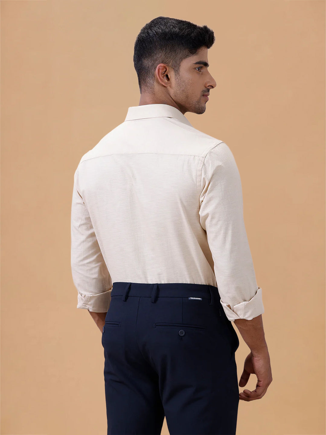 Cotton Rich LT Beige Regular Fit T64 ANT6