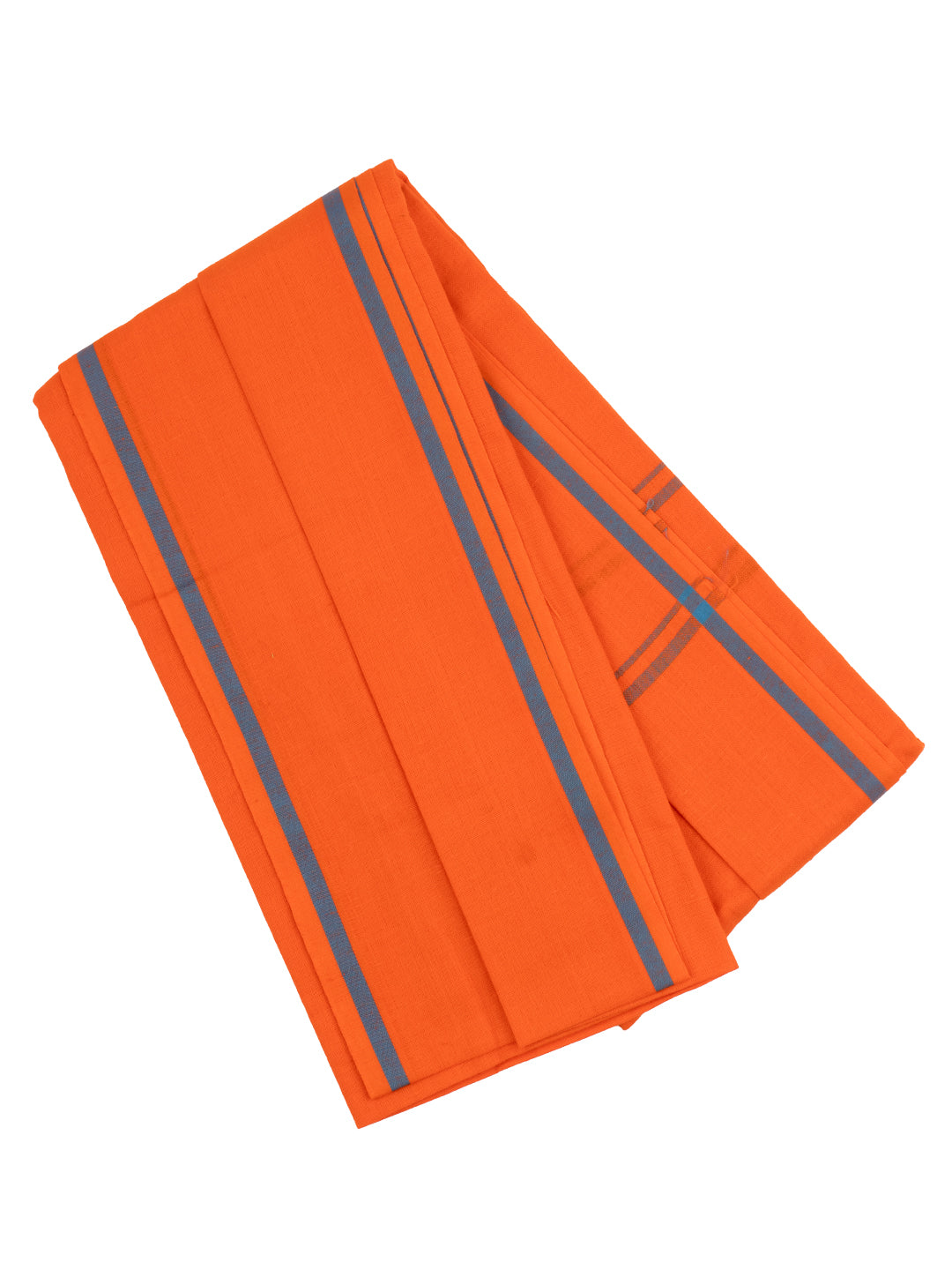 Roland Orange Towel -Pack of 2 (Assorted Border)