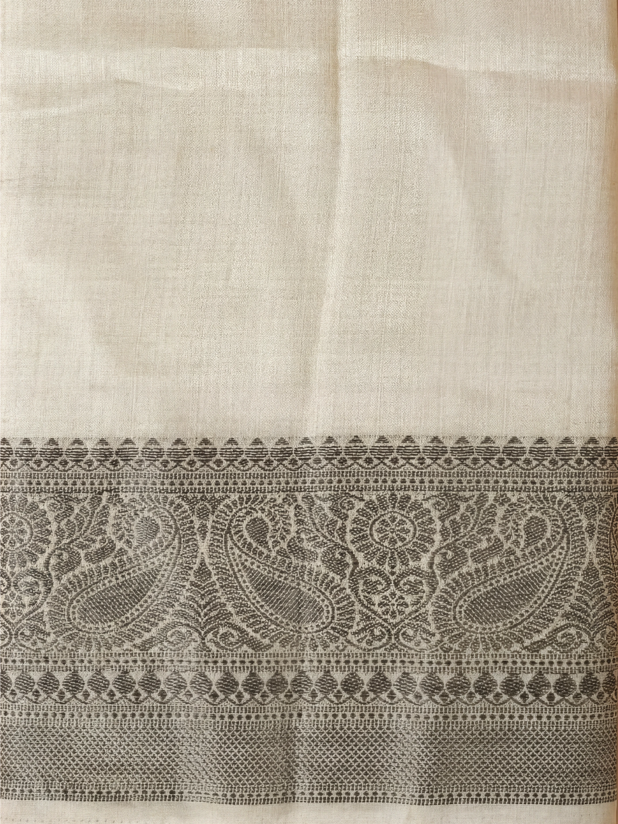 Women Semi Tussar Sandal Saree ST337
