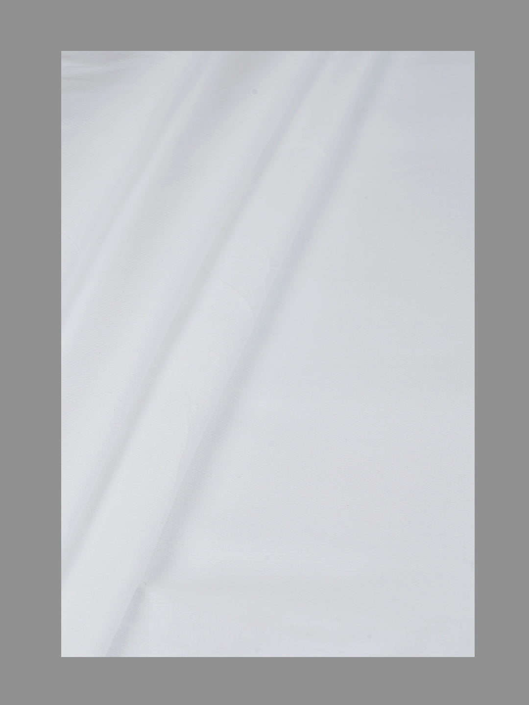 Men 100%Cotton Self Design Shirting White Forest 22