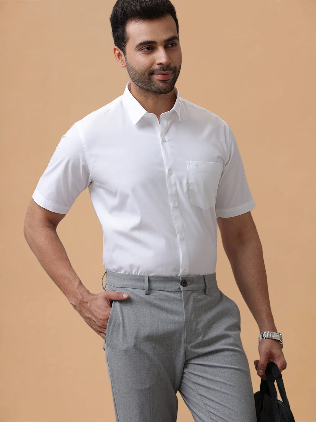 Premium Cotton White Shirt – Luxury Cotton | Liberty Cut
