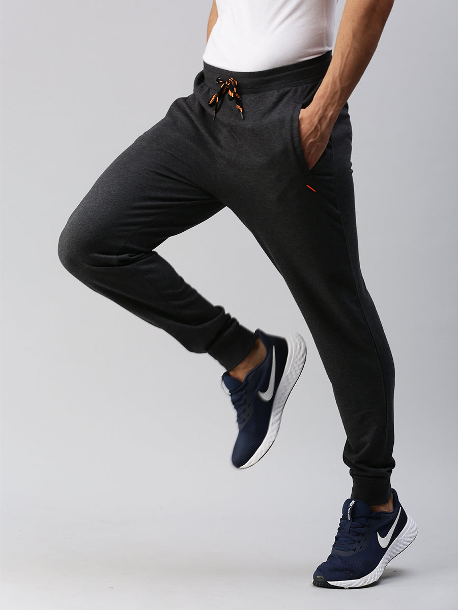 Buy Black/Grey Track Pants for Men by NIKE Online