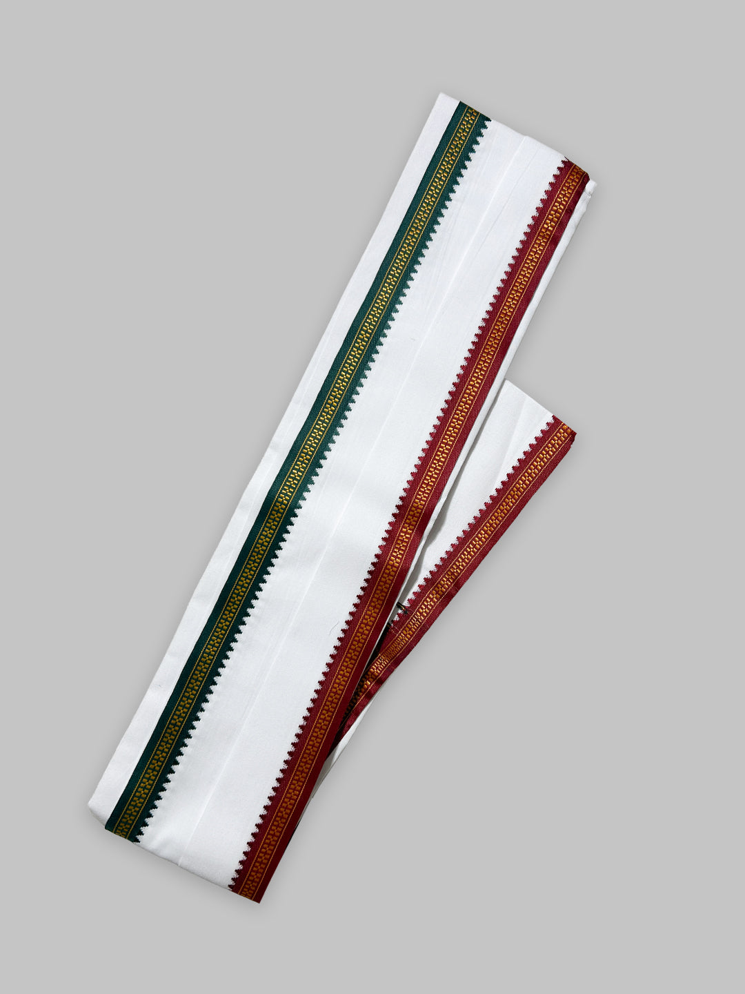 Men Angavastram Towel White Arasan