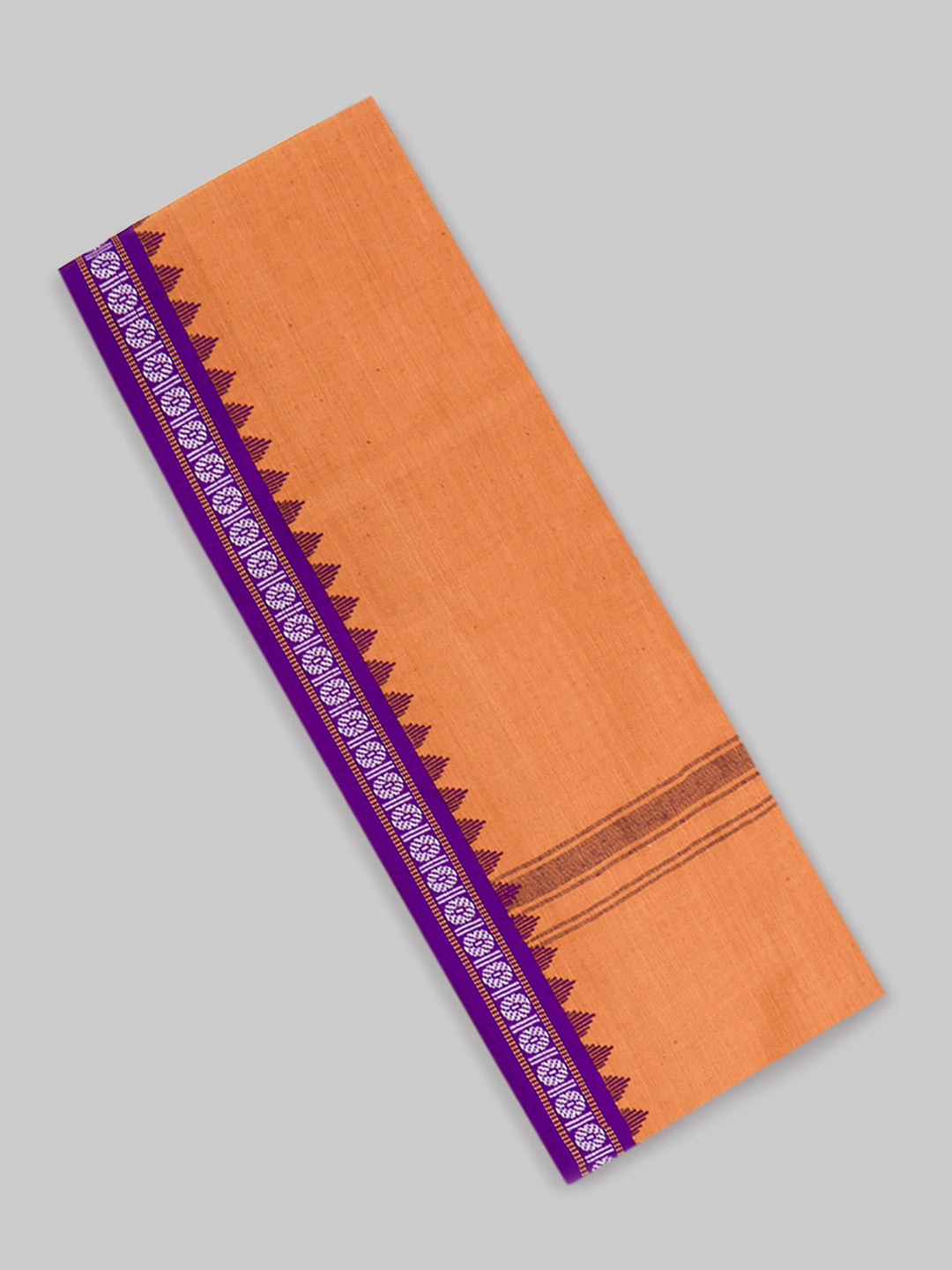 Men Fancy Border Angavastram Towel Kaavi