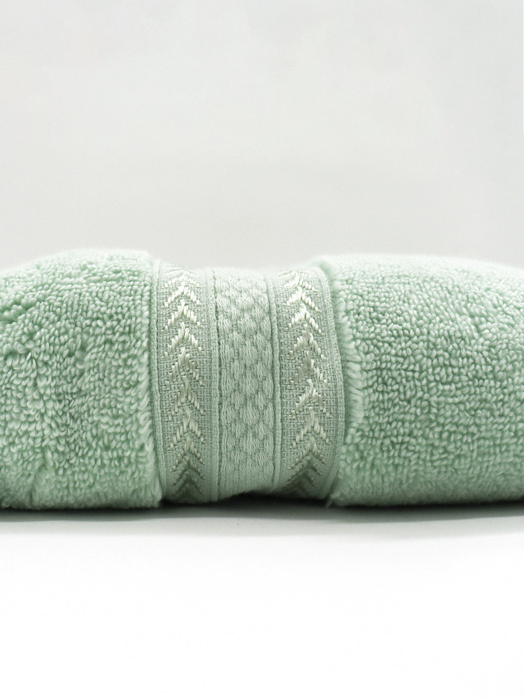 Luxury Bath Zero Twist Terry Towel Mint Green - 0.75m*1.50m