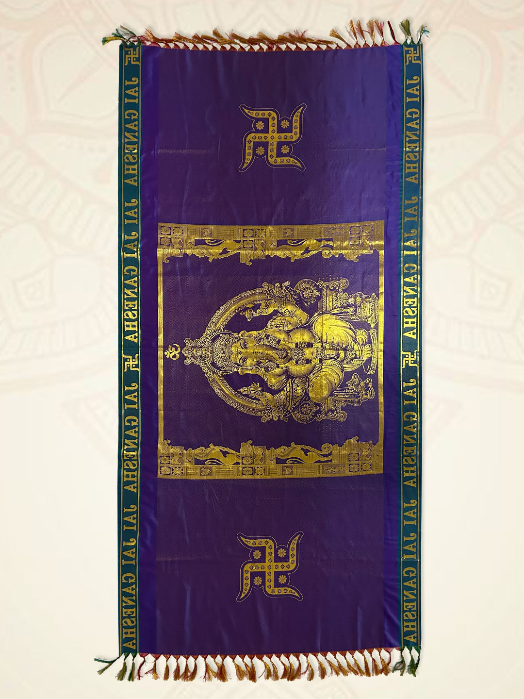 Art Silk Ganapathi Ponnadai Shawl Assorted Colour 518