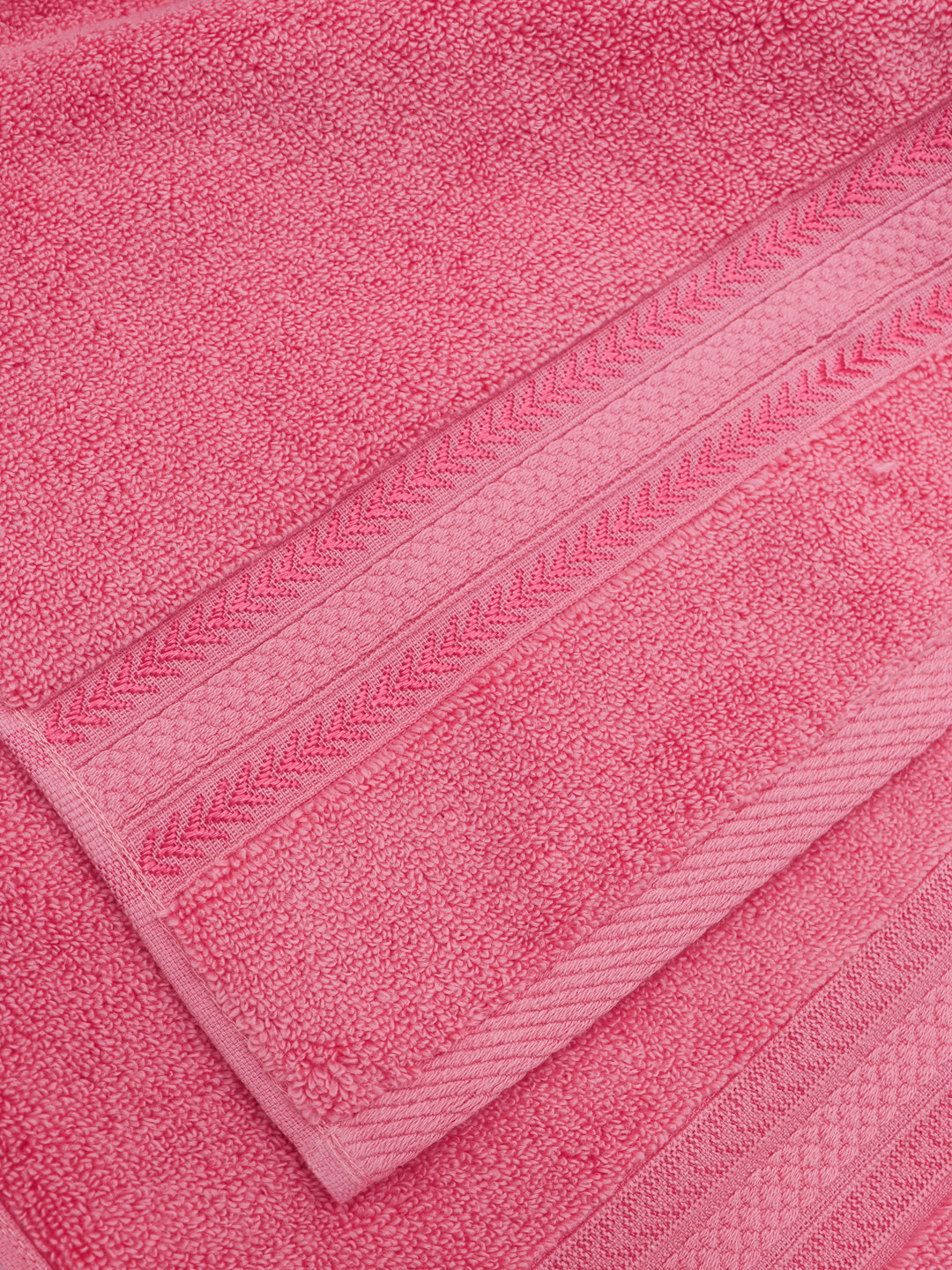 Luxury Bath Zero Twist Terry Towel Pink - 0.75m*1.50m