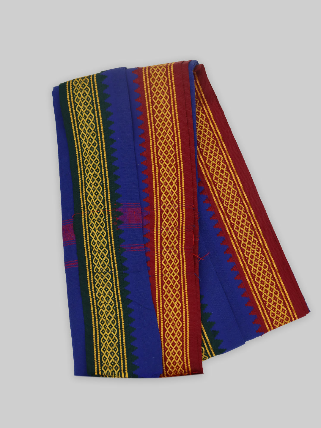 Men Angavastram Towel Vedant Blue (Pack of 2)