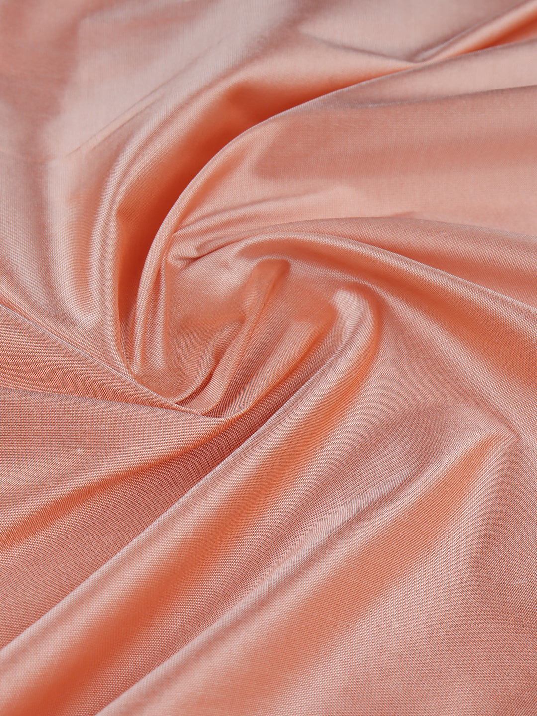 100% Silk Slubless Dupion Mens Shirting Fabric-Scallop Shell Colour