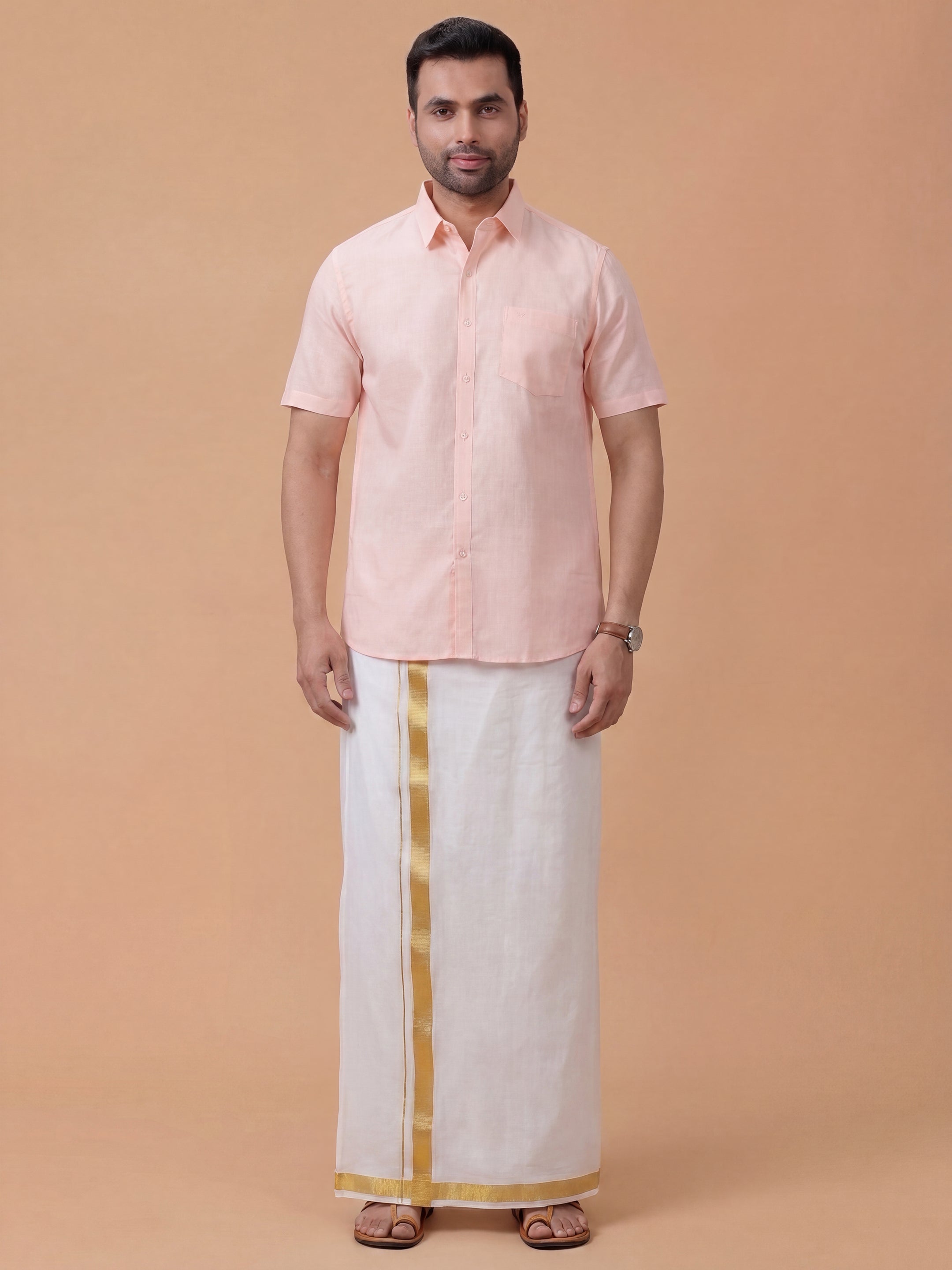 Cotton Rich Mandys Pink Regular Fit Shirt T25 TA4