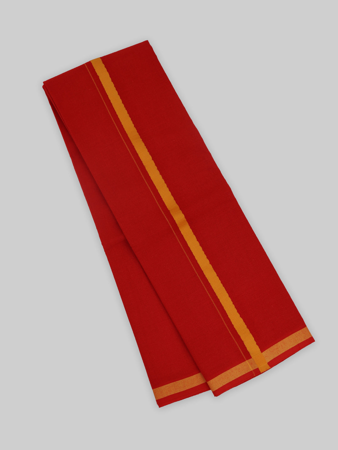 Devotional Red Towel with Big Border (Pack of 2)