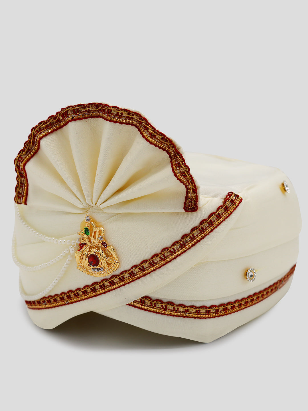 Traditional Silky Style Wedding Turban - 79