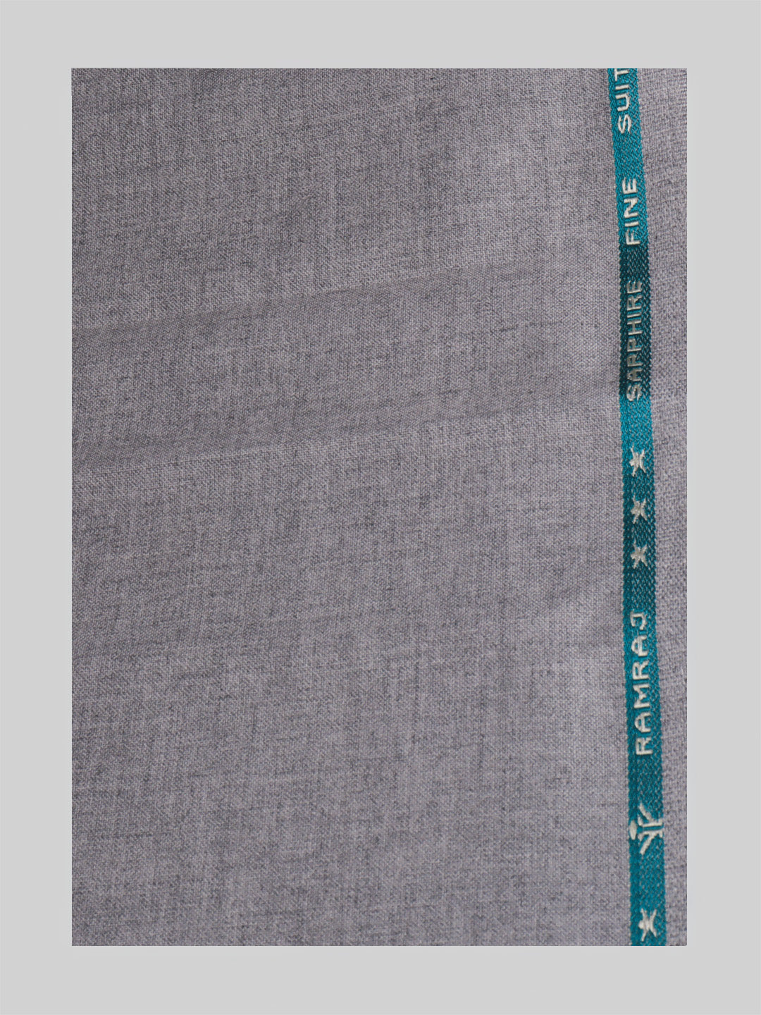 Cotton Plain Shirting & Suiting Set Uniform Grey Safari