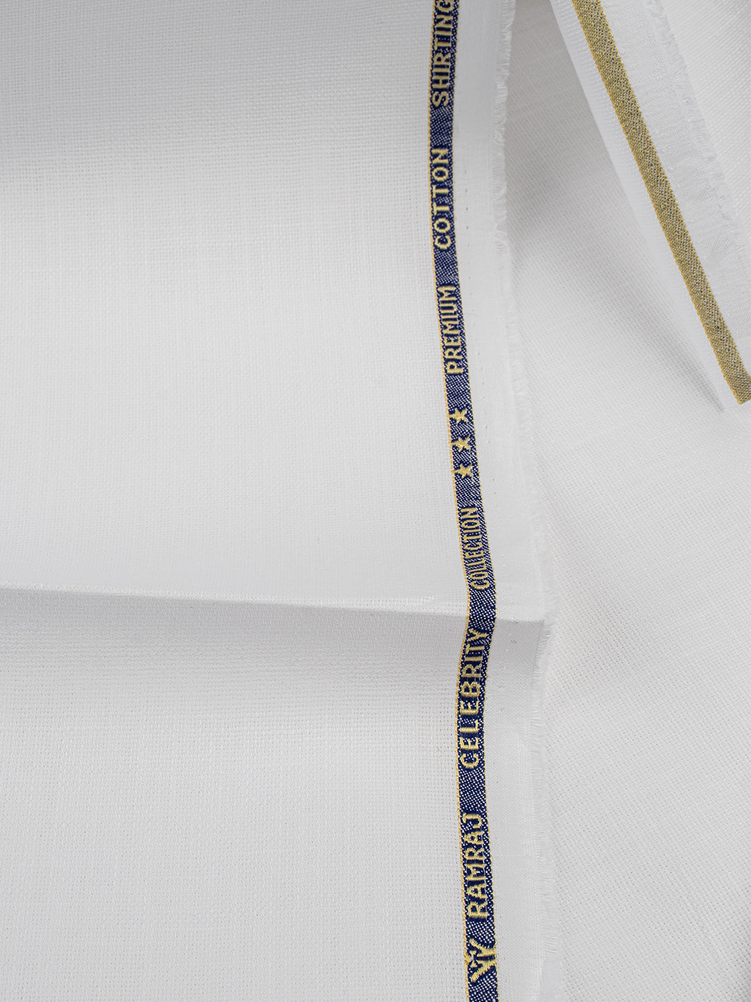 Mens Cotton Celebrity White Shirt Fabric