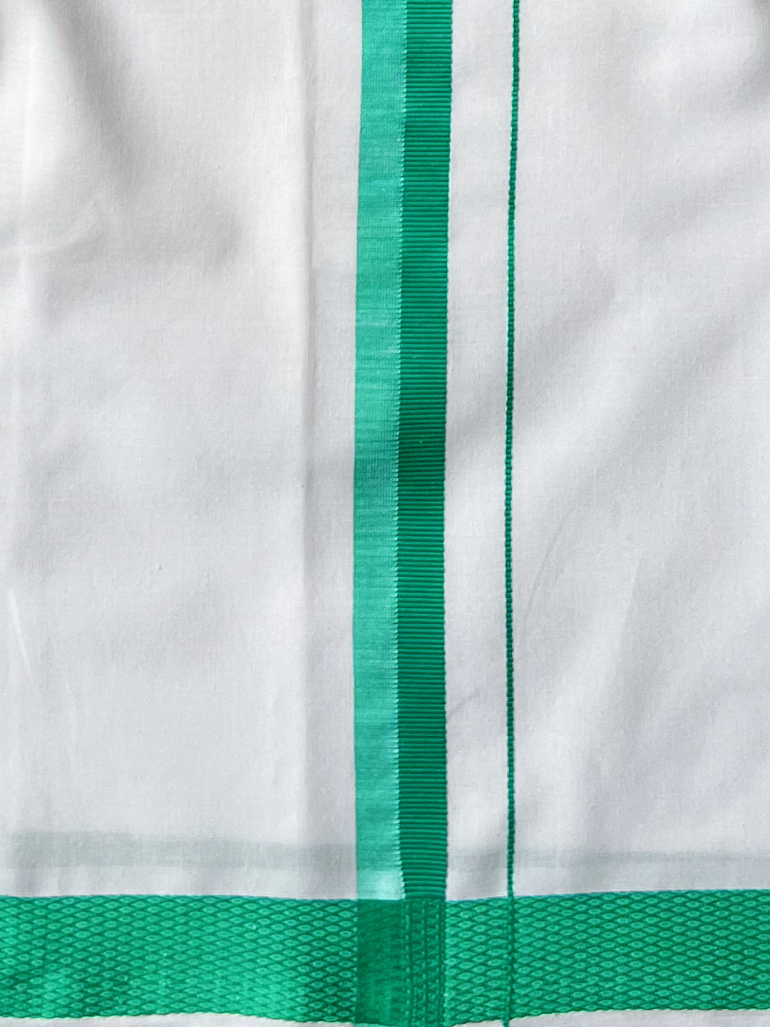 Born Baby Matching Shirt & Dhoti Set Green C36