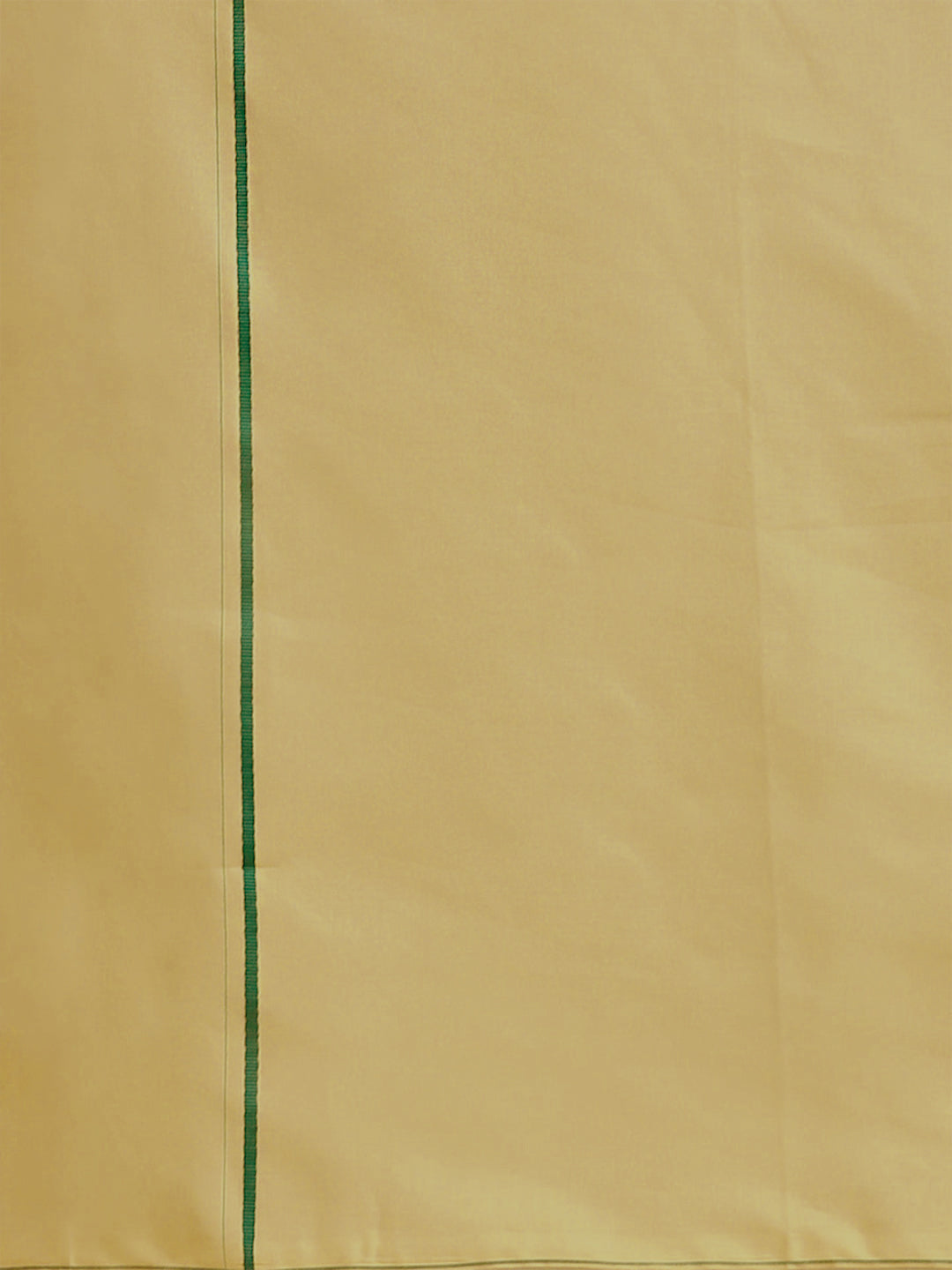 Men 100% Cotton Single Layer Light Kaavi Dhoti with Assorted Border Sudhan