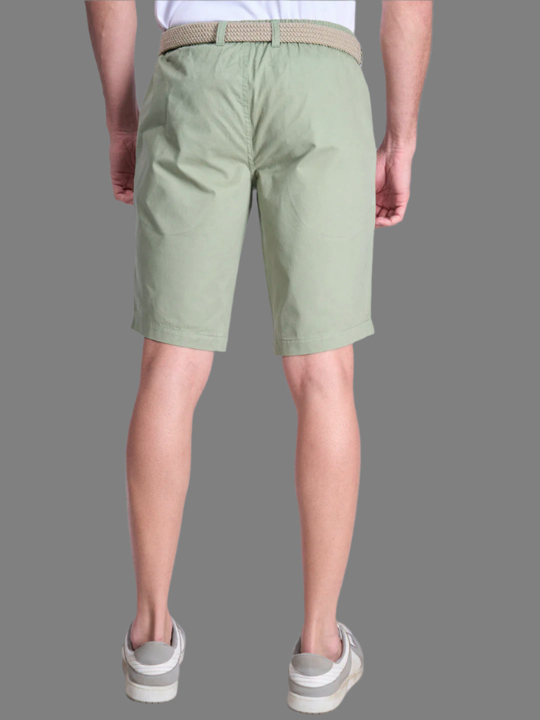 Men 100% Combed Cotton Golf Boxer Shorts Green GS4