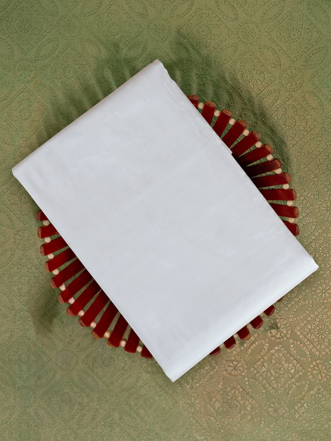 Men Silk White Shirting Fabric