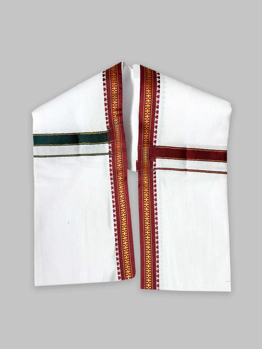 Men Angavastram Towel White Arasan