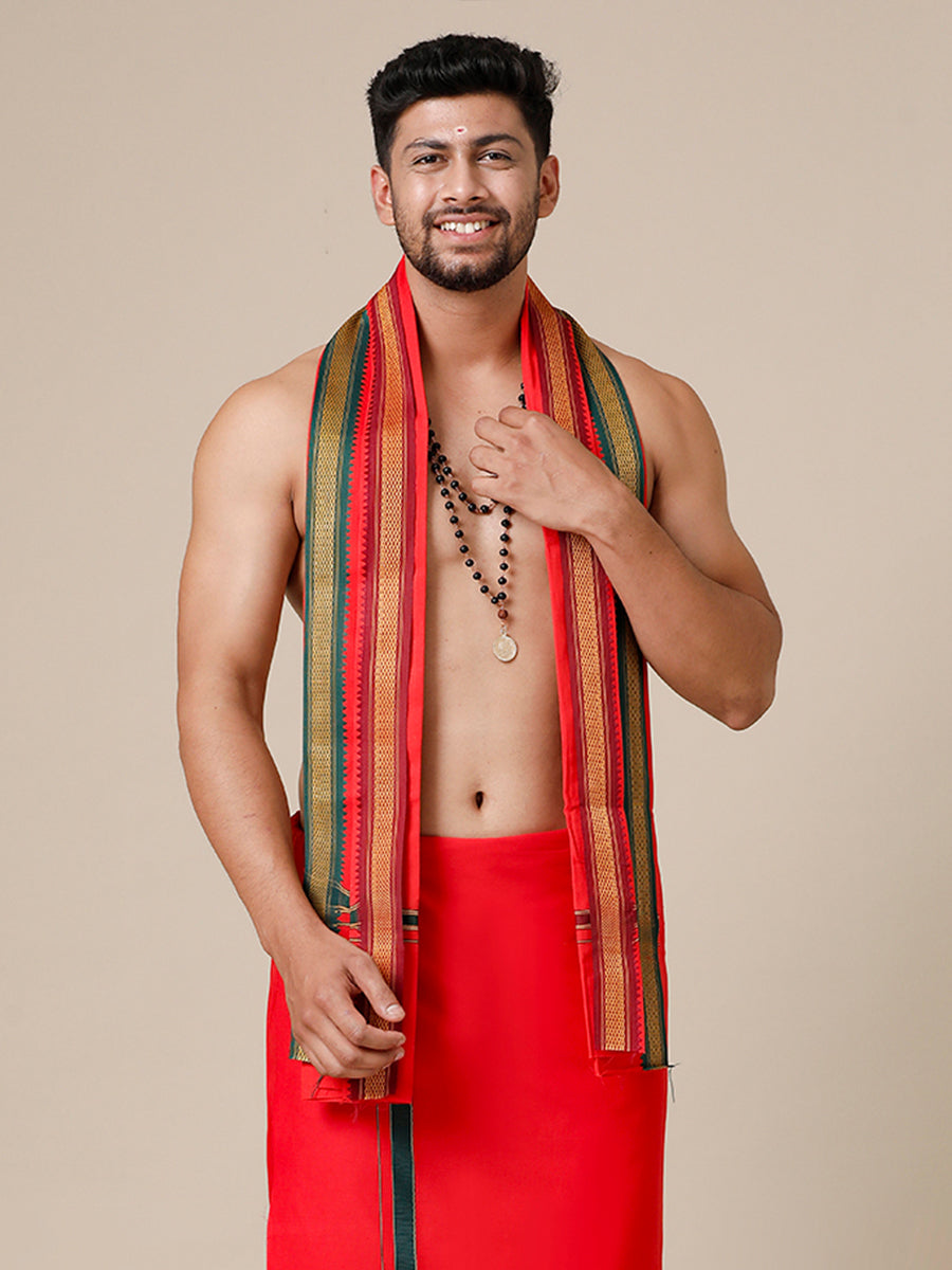 Devotional Gandarva Angavasthiram Red