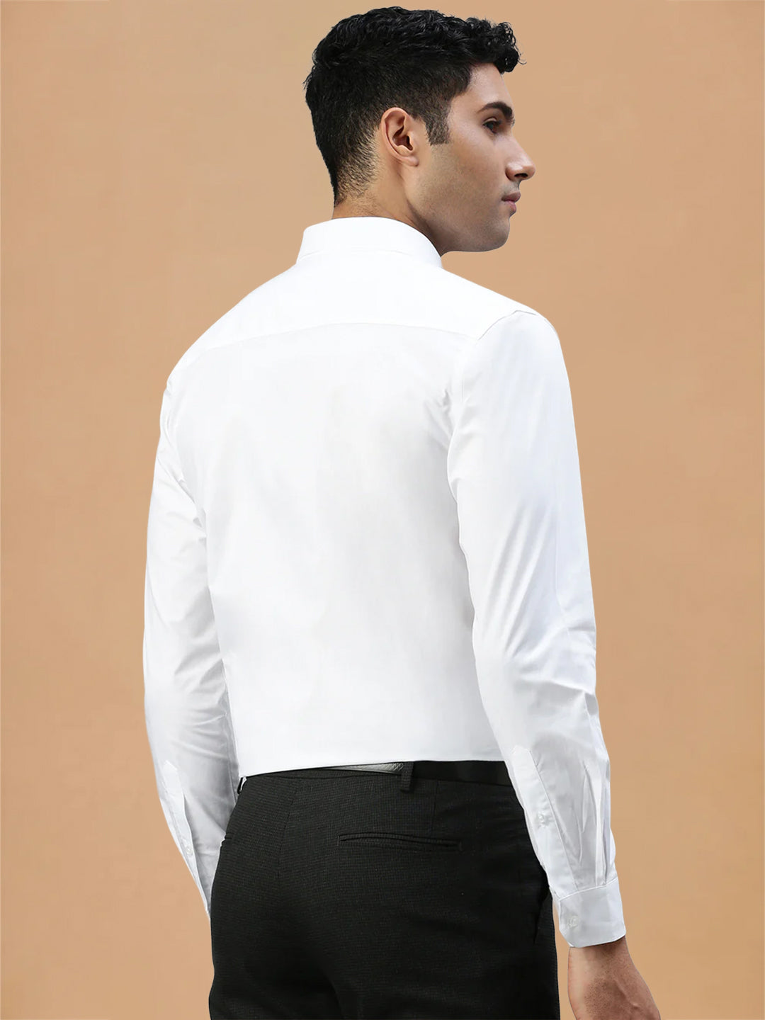 100% Cotton White Shirt – Pure Cotton | Prestigious Fit
