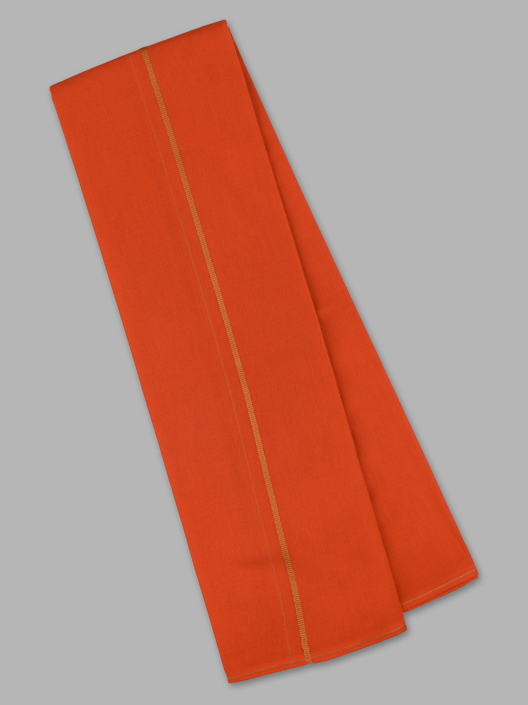 Devotional Orange Towel with Small Border (Pack of 2)