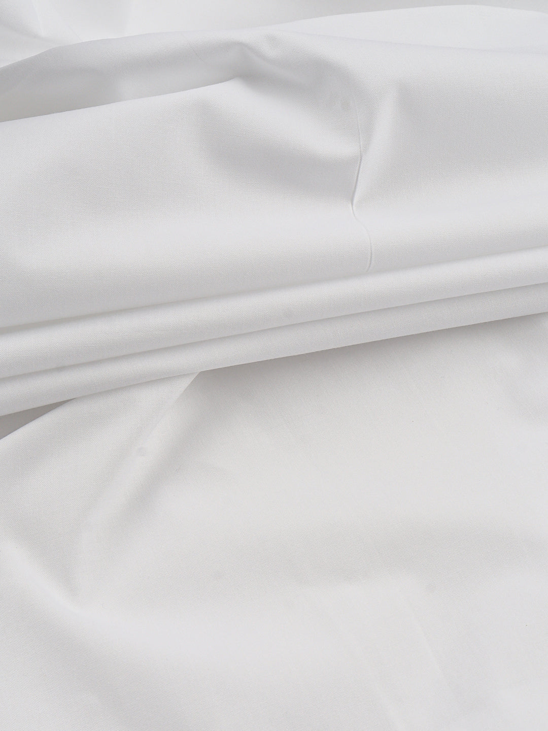 Men Wrinkle Free Pyjama Fabric White Metalian