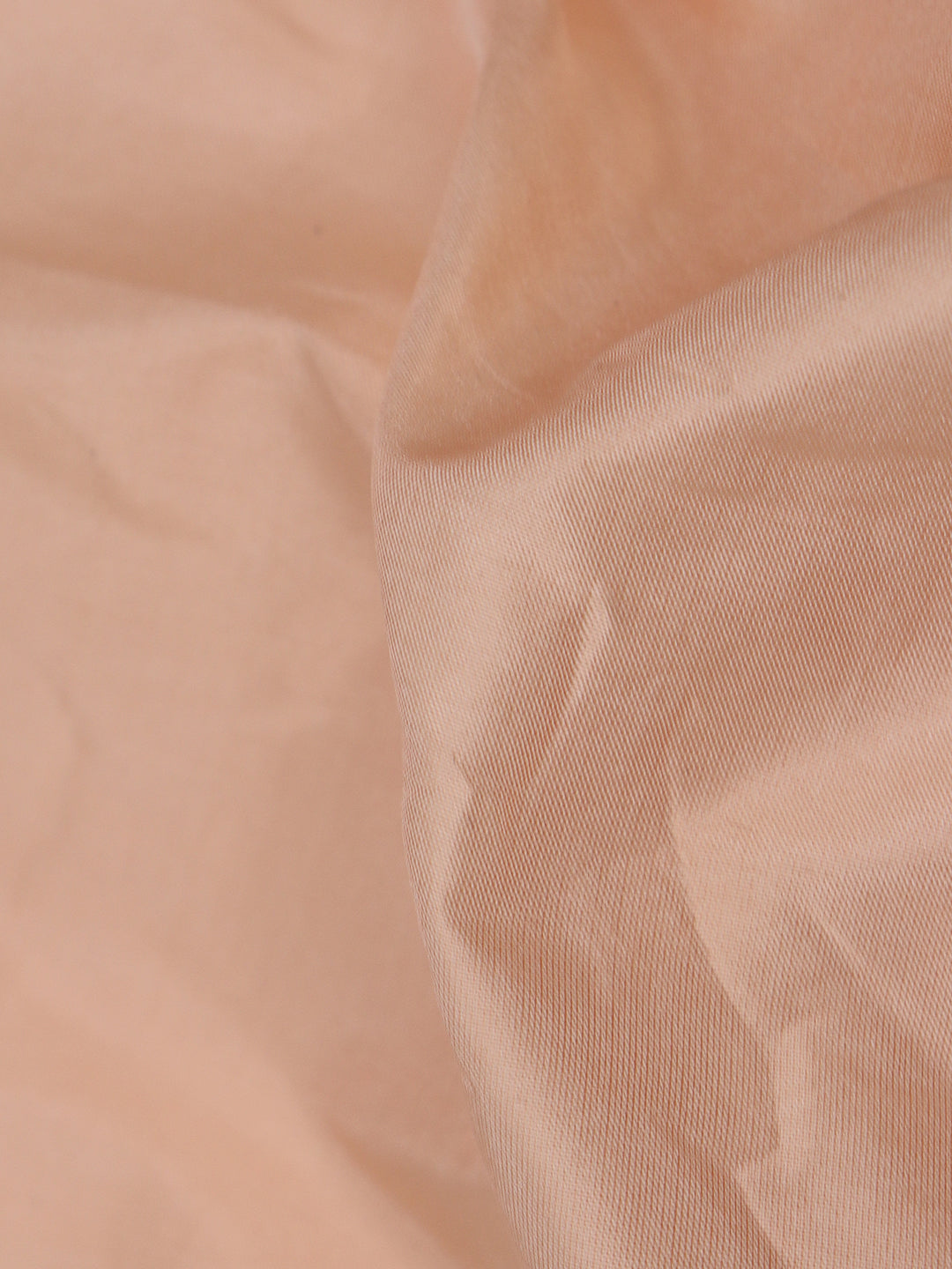 Premium Pure Silk Men Shirting Fabric Peach