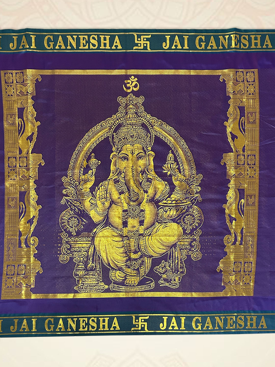 Art Silk Ganapathi Ponnadai Shawl Assorted Colour 518
