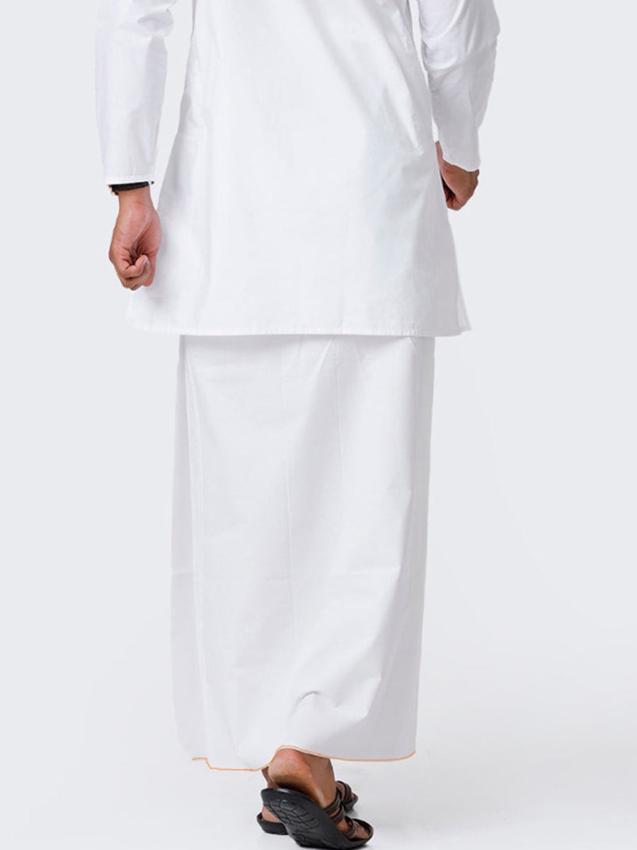 Men 100% Cotton Single Layer Prayer Dhoti Bilal 2.25m