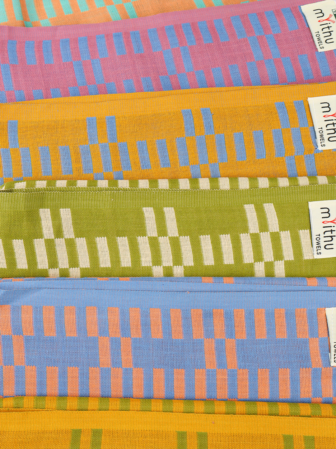 100% Cotton Bath Towel with Assorted Colour Twin Plus 896F