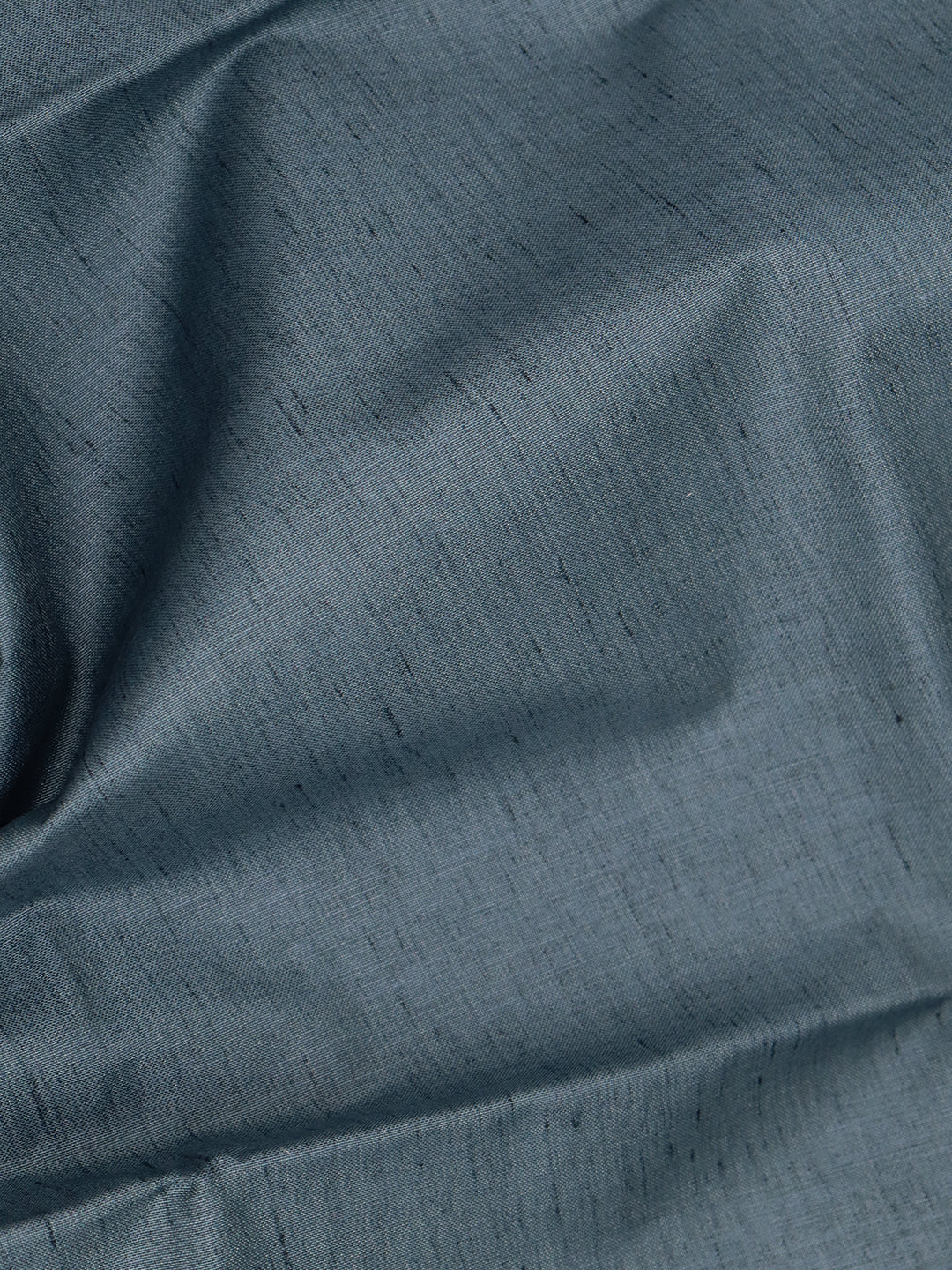 Men Cotton Rich Blueish grey Plain Shirt Fabric Infinity