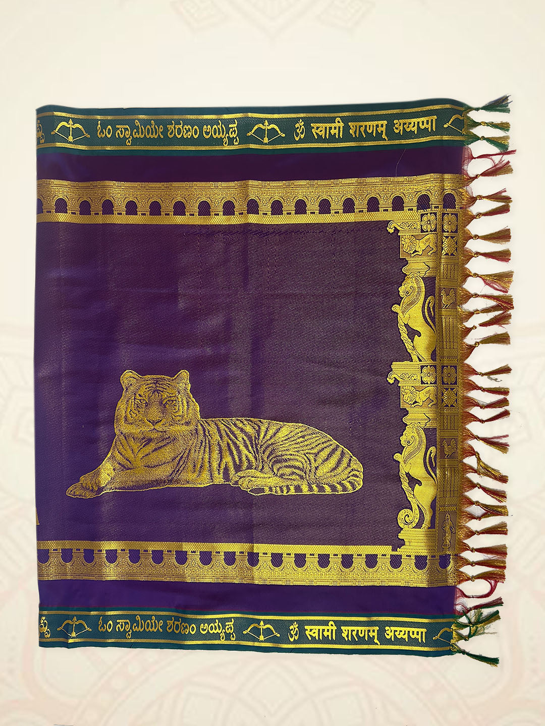 Art Silk Iyappan Ponnadai Shawl Assorted Colour 518