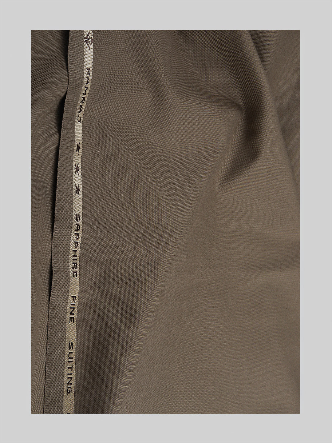 Cotton Plain Shirting & Suiting Set Uniform Khaki Safari