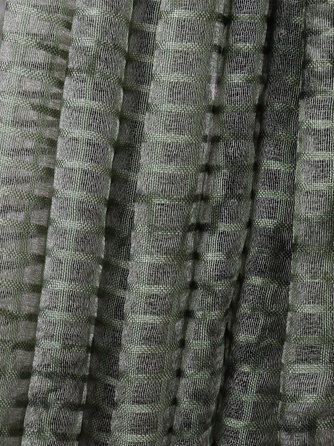 Women Green Fancy Cotton Saree SS364