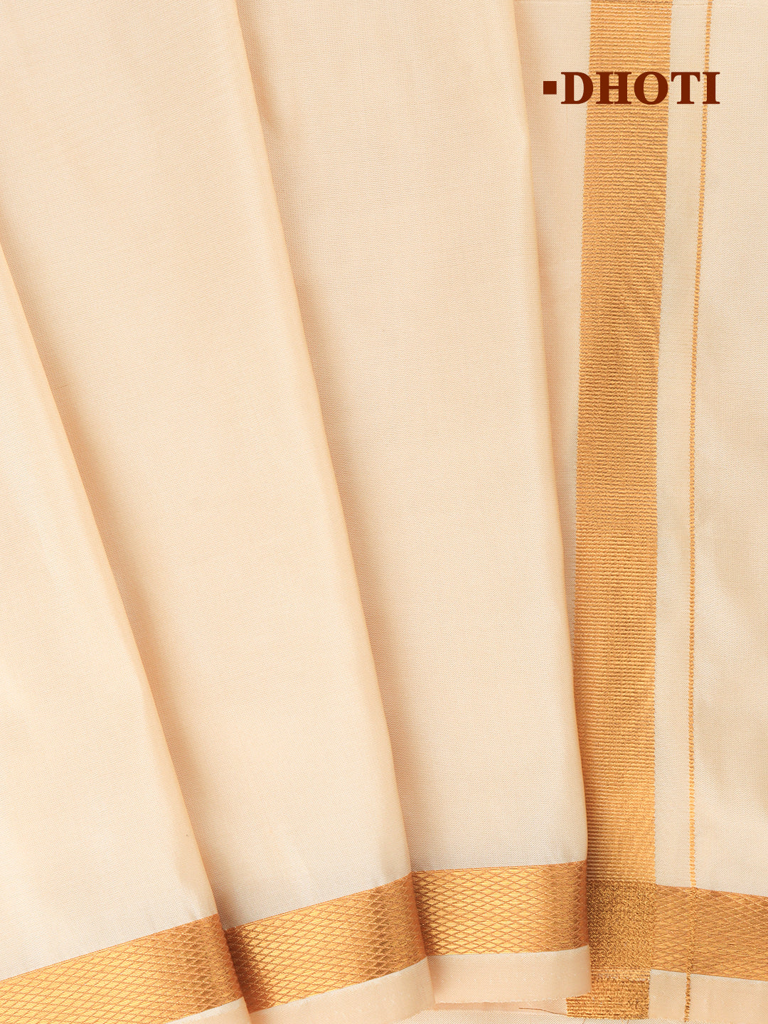 Men Art Silk Dhoti & Shirting Set F.Peach Ashirwath(2*1)