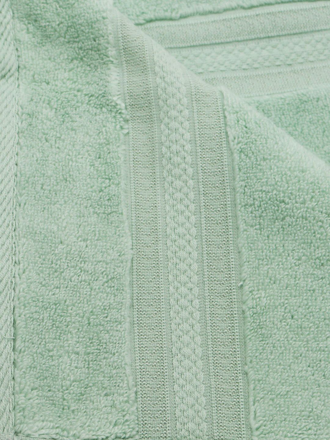 Luxury Bath Zero Twist Terry Towel Mint Green - 0.75m*1.50m