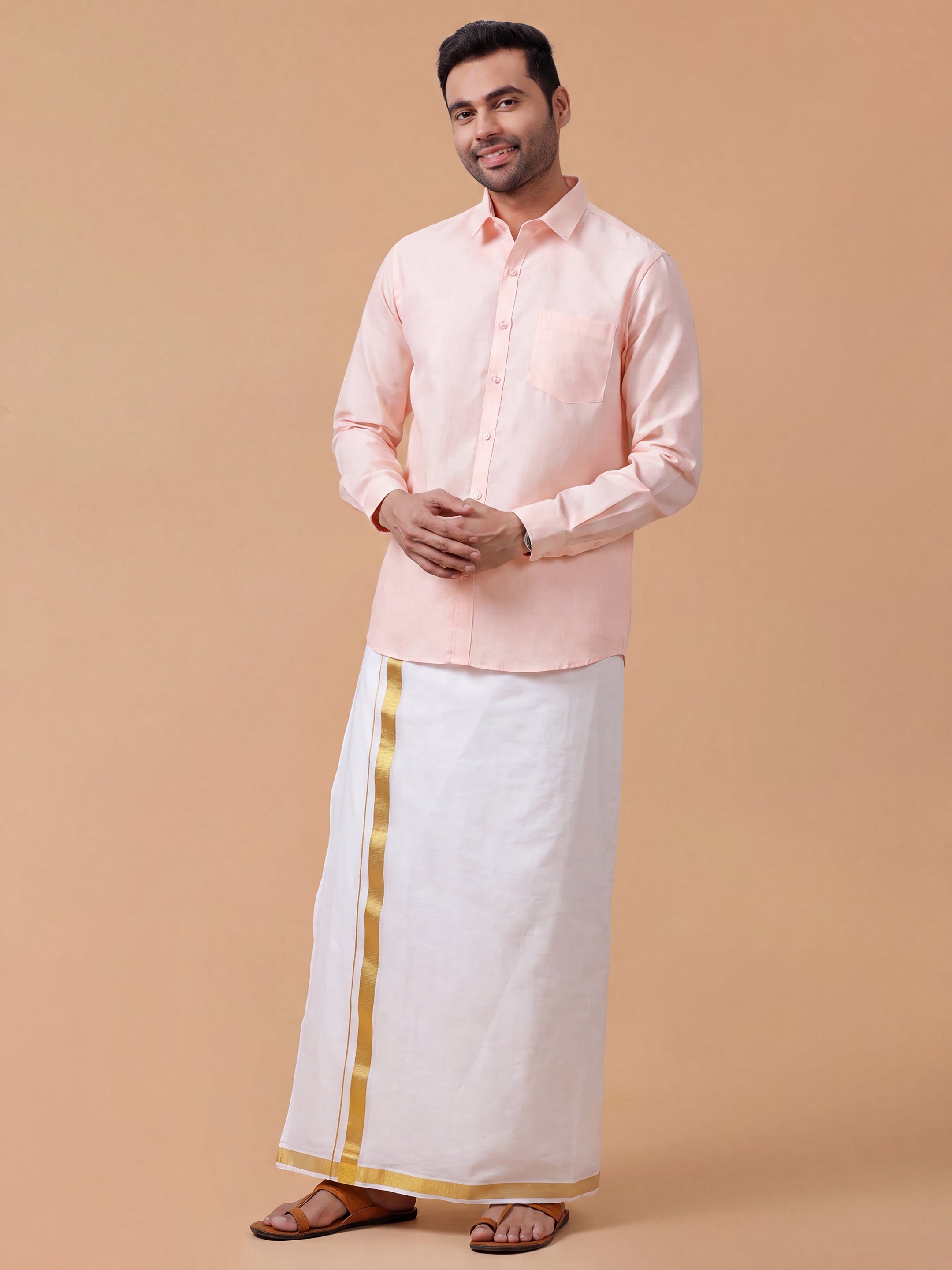Cotton Rich Mandys Pink Regular Fit Shirt T25 TA4