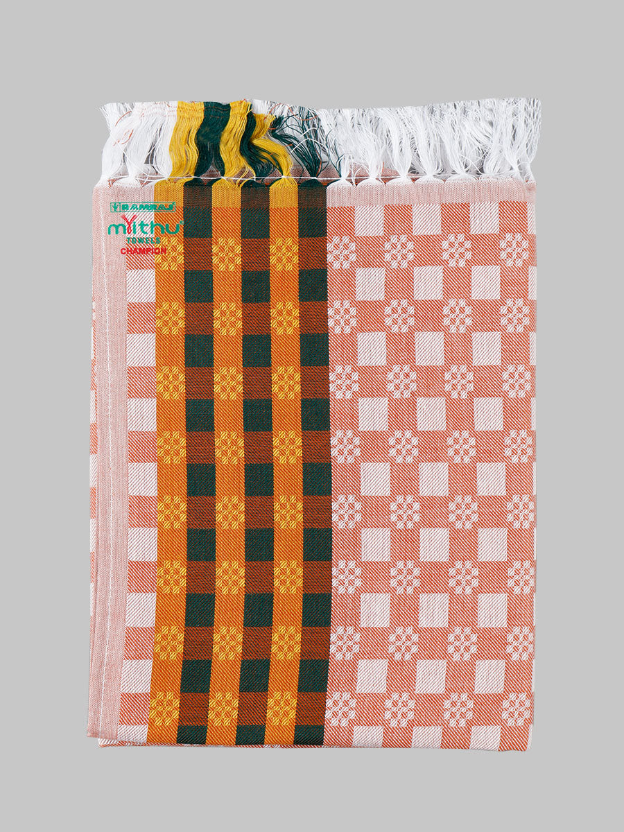 Cotton Colour bath Towel Champion-Orange
