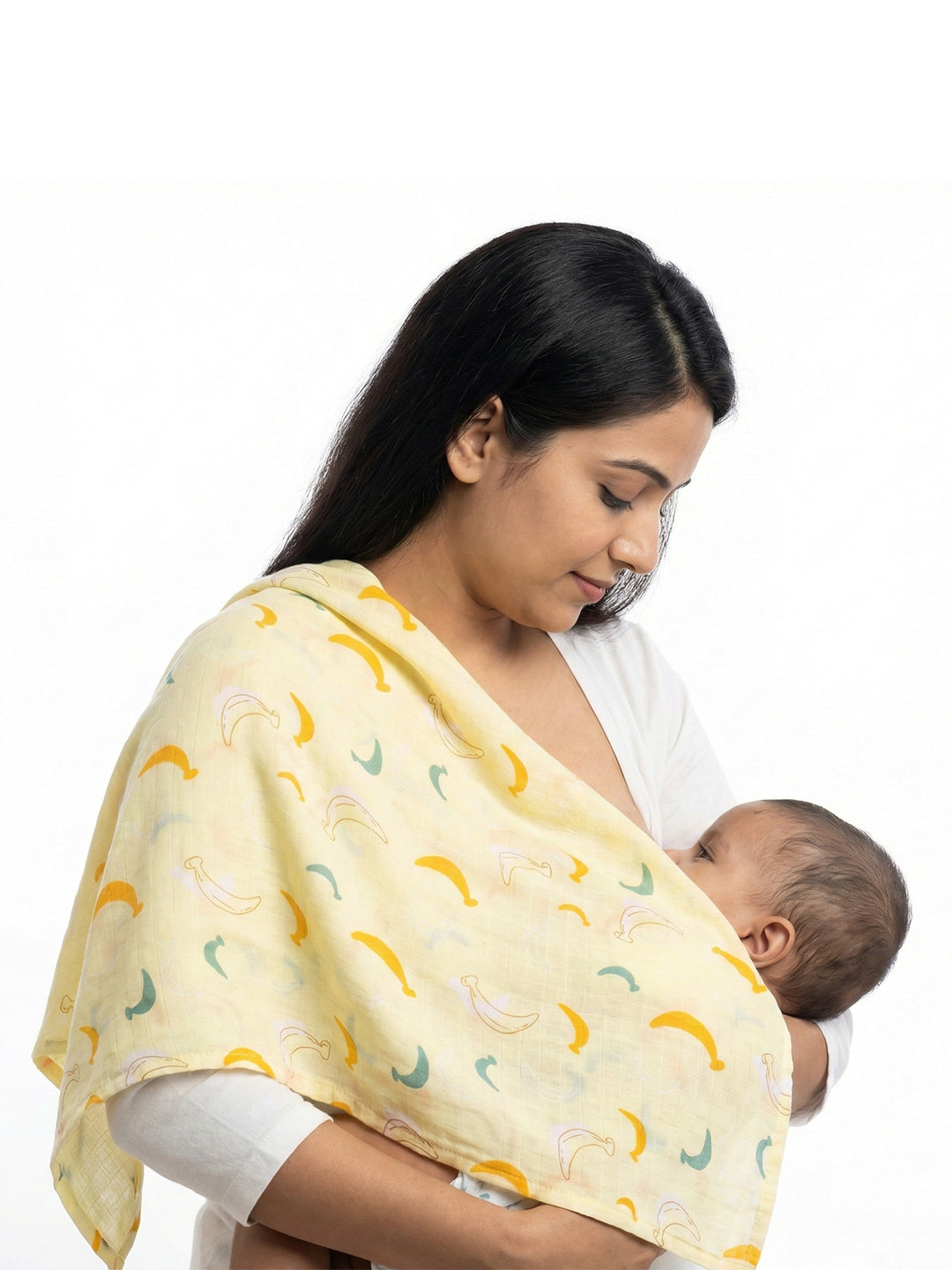 Ultra Soft Newborn Baby Wrapping Cloth (Pack of 3) Lightweight & Breathable Cotton | 1m x 1m