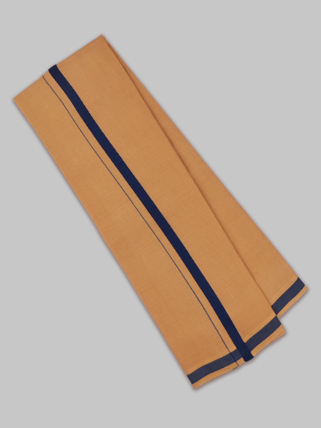 Devotional Kaavi Towel with Assorted Border Poojan (Pack of 2)