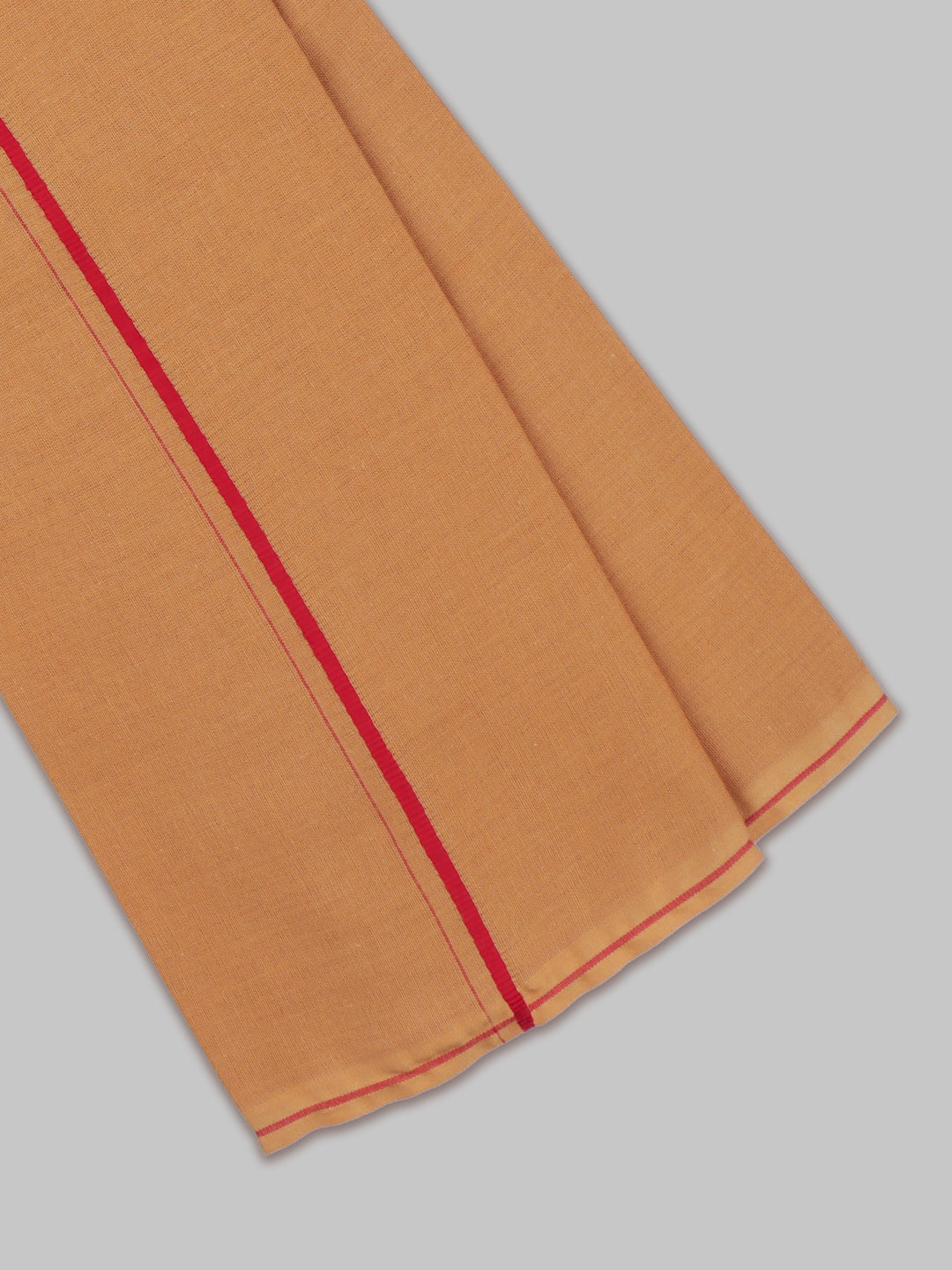 Devotional Kaavi Towel with Small Border Poojan (Pack of 2)