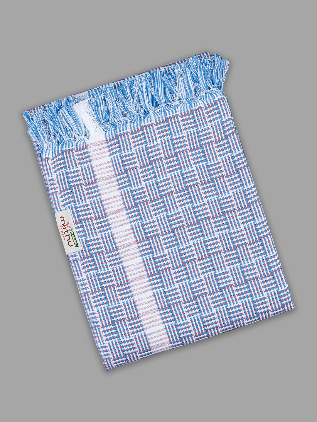 100% Cotton Self Designed Family Bath Towel Signature 1132 (Pack of 5)