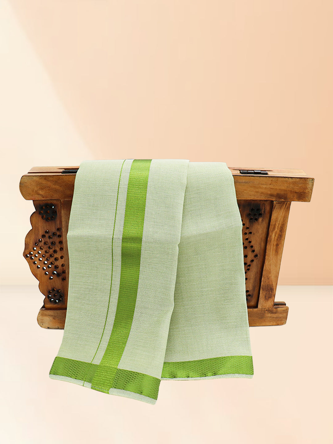 Men Tissue Moss Green Towel Ideal