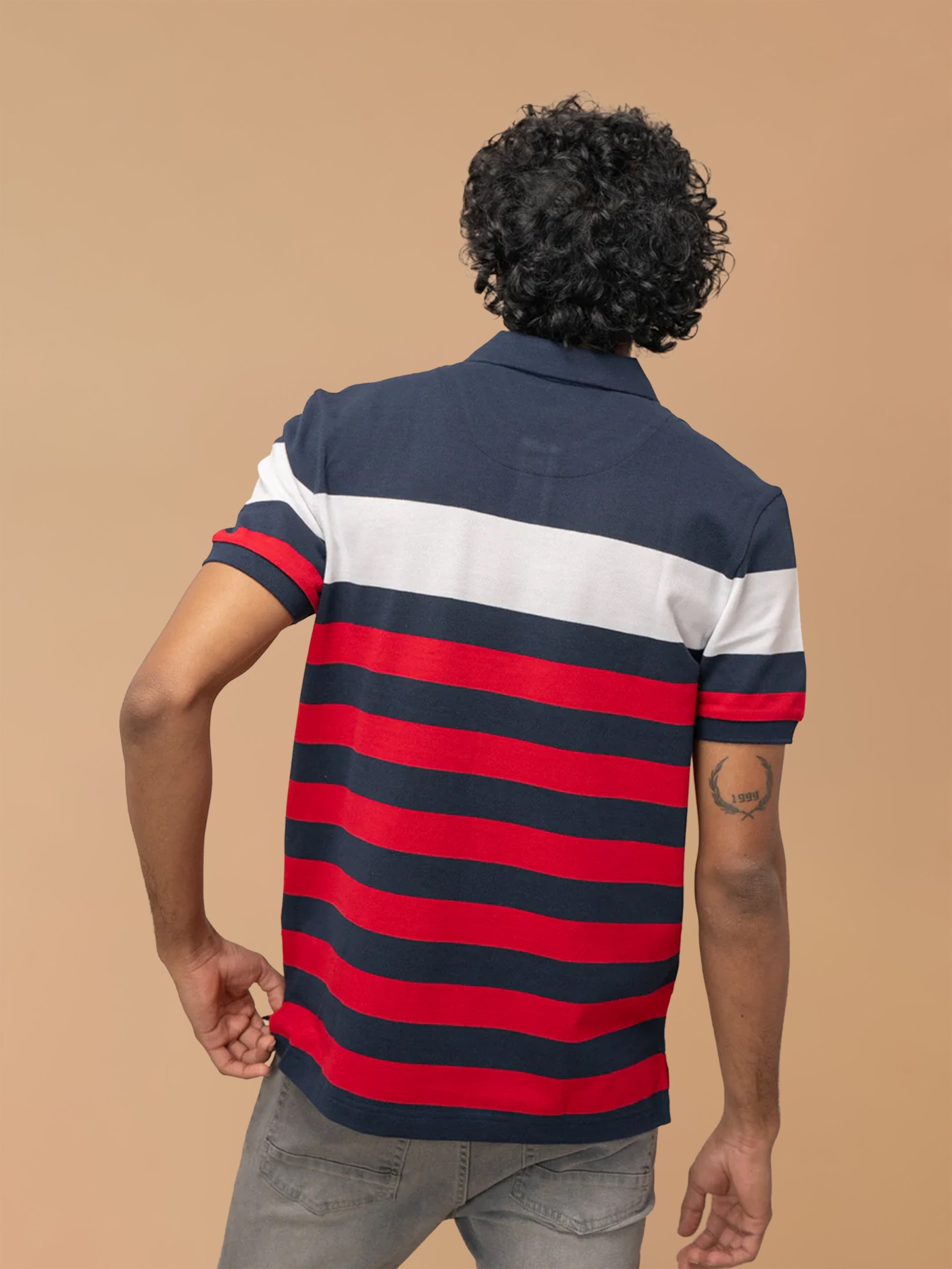 Stripper Cotton Rich Polo Jester Red